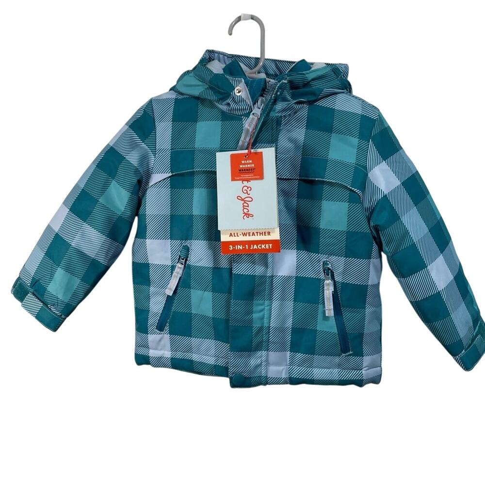 Cat & Jack 2T 3-in-1 All Weather Winter Jacket